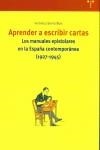 APRENDER A ESCRIBIR CARTAS | 9788497040884 | SIERRA BLAS, VERONICA