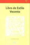 LIBRO DE ESTILO VOCENTO | 9788497040846 | MARTINEZ DE SOUSA, JOSE
