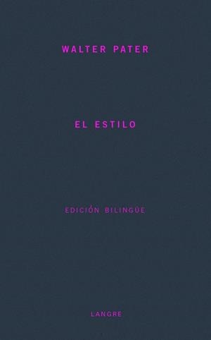 ESTILO, EL (BILINGUE) | 9788493238155 | PATER, WALTER