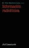 INFORMACION RADIOFONICA | 9788434412927 | MARTINEZ COSTA, M.PILAR (COORD.)