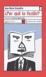 POR QUE LA FICCION ? | 9788489618893 | SCHAEFFER, JEAN-MARIE