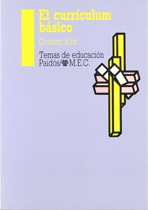 CURRICULUM BASICO, EL | 9788475095318 | KIRK, GORDON