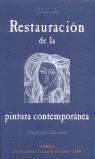 RESTAURACION DE LA PINTURA CONTEMPORANEA | 9788489569591 | SCICOLONE, GIOVANNA C.