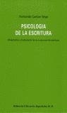 PSICOLOGIA DE LA ESCRITURA | 9788433105127 | CUETOS VEGA, FERNANDO