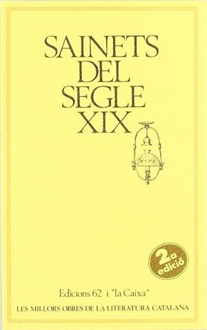 SAINETS DEL SEGLE XIX | 9788429714852 | FÀBREGAS, XAVIER