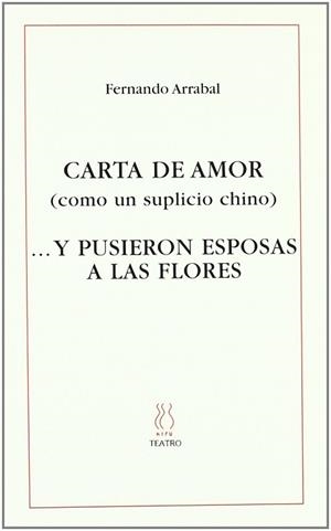 CARTA DE AMOR | 9788495786746 | ARRABAL, FERNANDO