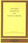 TEATRO ESPAÑOL DE VANGUARDIA (CC) | 9788497400886 | MUÑOZ-ALONSO LOPEZ, AGUSTIN (ED.)