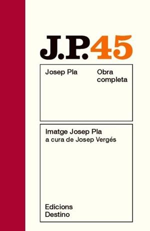 IMATGE JOSEP PLA | 9788497101851 | PLA, JOSEP