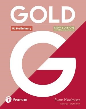 GOLD B1 PRELIMINARY NEW EDITION EXAM MAXIMISER | 9781292202358 | BURGESS, SALLY / NEWBROOK, JACKY