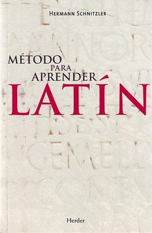 MÉTODO PARA APRENDER LATÍN | 9788425425523 | SCHNITZLER, HERMANN