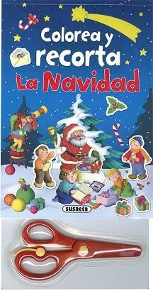 COLOREA Y RECORTA LA NAVIDAD | 9788467780550 | EDICIONES, SUSAETA