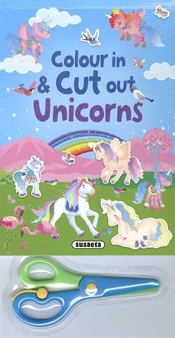 COLOUR IN & CUT OUT UNICORNS | 9788467782943 | SUSAETA, EQUIPO