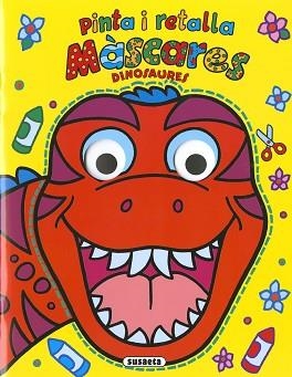 DINOSAURES PINTA I RETALLA MÀSCARES | 9788467786088 | SUSAETA, EQUIP