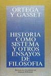 HISTORIA COMO SISTEMA | 9788420641157 | ORTEGA Y GASSET, JOSE