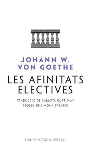 AFINITATS ELECTIVES | 9788498594041 | VON GOETHE, JOHANN WOLFGANG