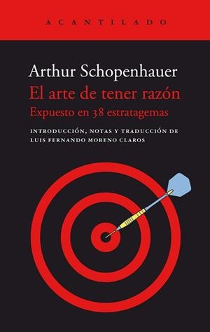 ARTE DE TENER RAZÓN | 9788419036377 | SCHOPENHAUER, ARTHUR