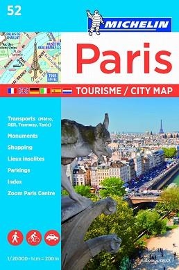 MAPA PLANO PARIS TOURISME | 9782067211544 | MICHELIN