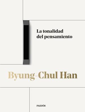 TONALIDAD DEL PENSAMIENTO | 9788449342042 | HAN, BYUNG-CHUL