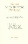 DIARIO DE UN MAESTRO EXILIADO | 9788481917024 | ALMENDROS, HERMINIO