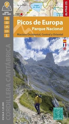 MAPA PICOS DE EUROPA | 9788470111495 | ALPINA