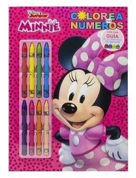 MINNIE. COLOREA POR NÚMEROS CON CERAS | 9788410029552 | DISNEY