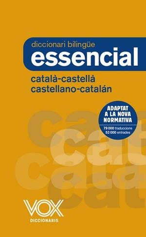DICCIONARI ESSENCIAL CASTELLANO-CATALÁN / CATALÀ-CASTELLÀ | 9788499742717 | VOX EDITORIAL