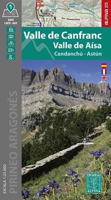 MAPA VALLE DE CANFRANC 1:25.000 | 9788470111822 | AA.VV.