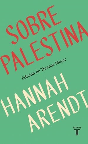 SOBRE PALESTINA | 9788430627875 | ARENDT, HANNAH