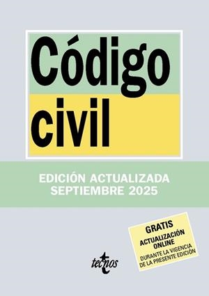 CÓDIGO CIVIL | 9788430992980 | EDITORIAL TECNOS
