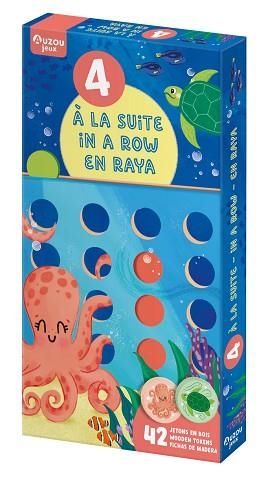 CUATRO EN RAYA. JUEGO DE MADERA | 9791039556569 | AA.VV.