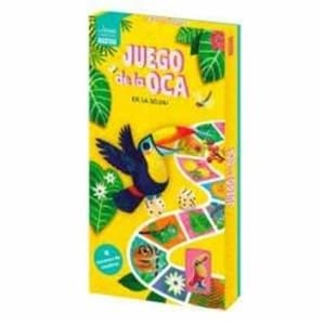 JUEGO DE LA OCA EN LA SELVA. JUEGO DE MADERA | 9782733896167 | AA VV