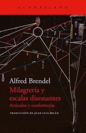 MILAGRERÍA Y ESCALAS DISONANTES | 9791387964047 | BRENDEL, ALFRED