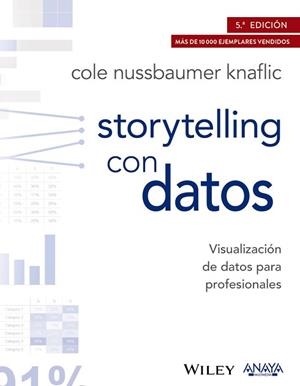 STORYTELLING CON DATOS. VISUALIZACIÓN DE DATOS PARA PROFESIONALES | 9788441539303 | NUSSBAUMER KNAFLIC, COLE