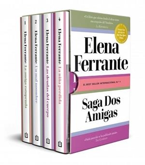 SAGA DOS AMIGAS (LA AMIGA ESTUPENDA | UN MAL NOMBRE | LAS DEUDAS DEL CUERPO | LA | 9788466357913 | FERRANTE, ELENA