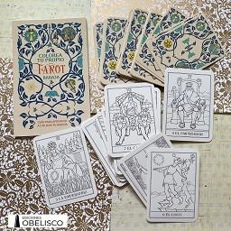COLOREA TU PROPIO TAROT + CARTAS | 9788411723251