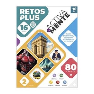 ACTIVA TU MENTE - RETOS PLUS - Nº 2 | 9791387746063 | OSAMBELA ECHEVERRIA, OSCAR