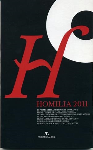 HOMILIA 2011 | 9788494049798 | IX PREMIS LITERÀRIS HOMILIES D'ORGANYÀ, 2011