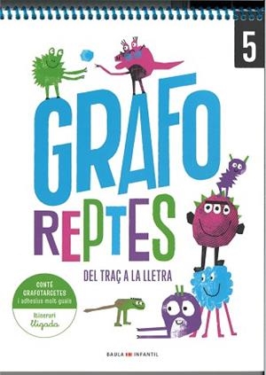 GRAFO REPTES - DEL TRAÇ A LA LLETRA 5 - INFANTIL | 9788447954179 | FERNÁNDEZ GONZÁLEZ, PATRICIA
