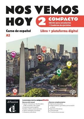 NOS VEMOS HOY 2 COMPACTO | 9788411573474 | JAÉN RODRIGO, CELIA / NARVAJAS COLÓN, EVA / RIBAS, ROSA / WIENER, BIBIANA / LLORET IVORRA, EVA MARIA