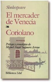 MERCADER DE VENECIA, EL-CORIOLANO | 9788476406557 | SHAKESPEARE, WILLIAM