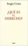 QUE ES EL DERECHO? | 9788432130151 | COTTA, SERGIO