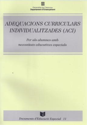 ADEQUACIONS CURRICULARS INDIVIDUALITZADES (ACI) | 9788439311973 | RUIZ BEL, ROBERT