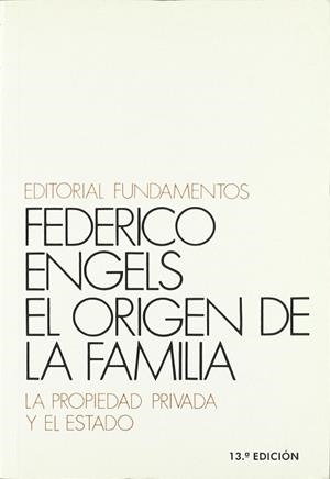 ORIGEN DE LA FAMILIA,EL | 9788424500962 | ENGELS, FRIEDRICH