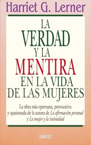 VERDAD Y LA MENTIRA EN LA VIDA DE LAS MUJERES, LA | 9788479530662 | LENER, HARRIET G.