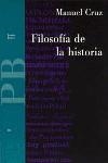 FILOSOFIA DE LA HISTORIA | 9788475096940 | CRUZ, MANUEL