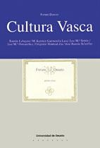 CULTURA VASCA | 9788474853162 | FORUM DEUSTO