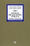 MANUAL DE HACIENDA PUBLICA | 9788430925087 | GARCIA VILLAREJO, AVELINO