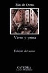 VERSO Y PROSA (LH) | 9788437600000 | OTERO, BLAS DE