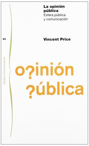 OPINION PUBLICA, LA | 9788449300677 | PRICE, VINCENT