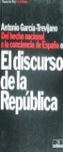 DISCURSO DE LA REPUBLICA, EL | 9788478804450 | GARCIA-TREVIJANO, ANTONIO